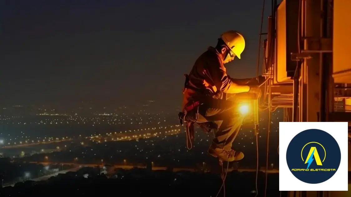 Profissional qualificado em serviços elétricos no bairro Jardim Piqueroby em São Paulo